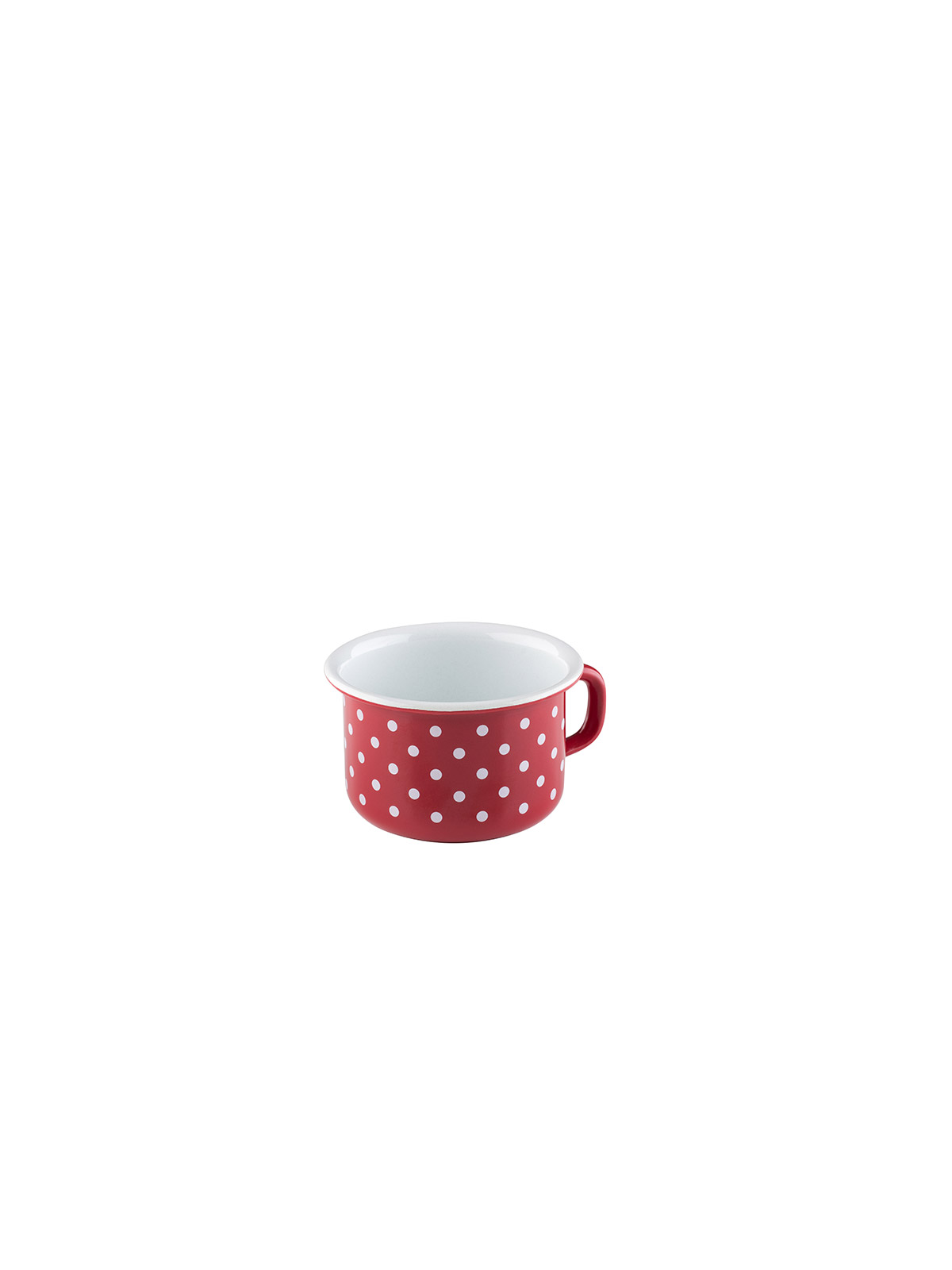 cup red with dots (0299-77)